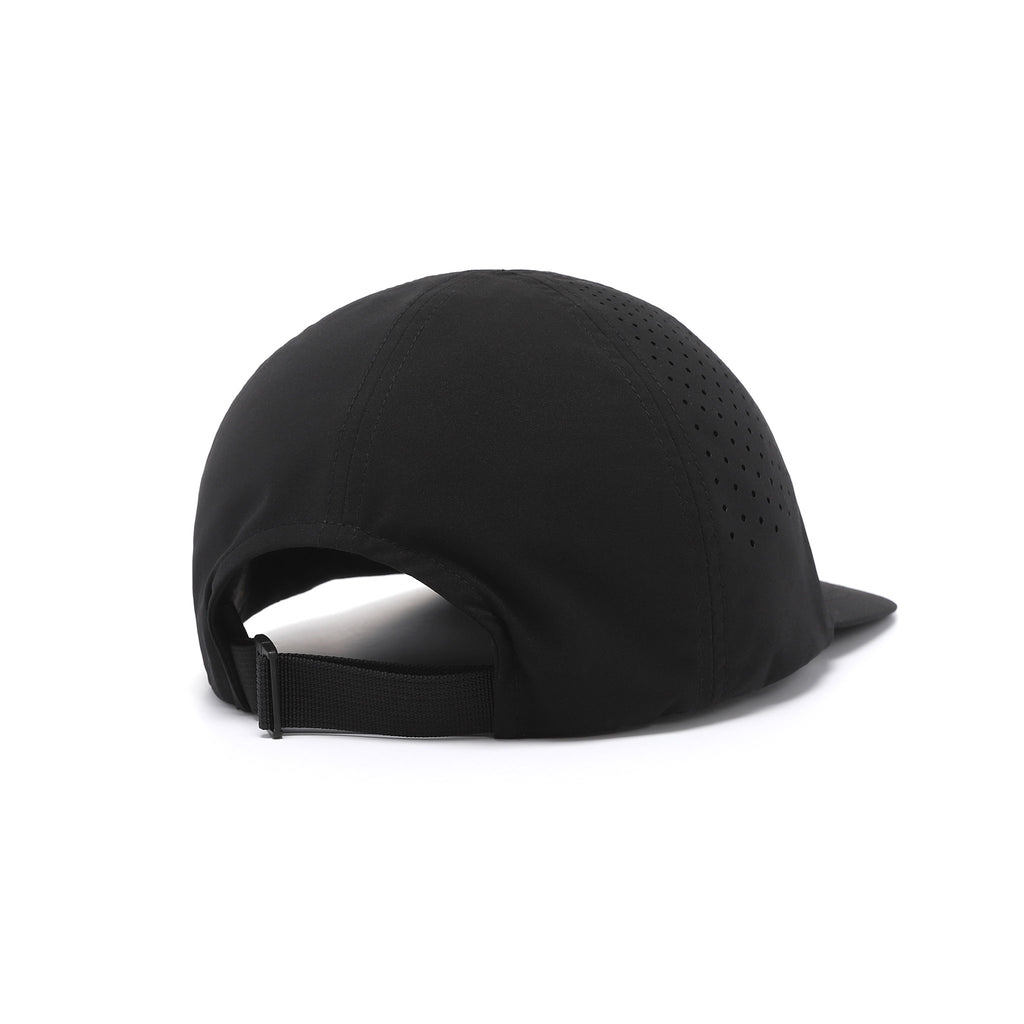 Unisex Perforated Stretch Cap - Black
