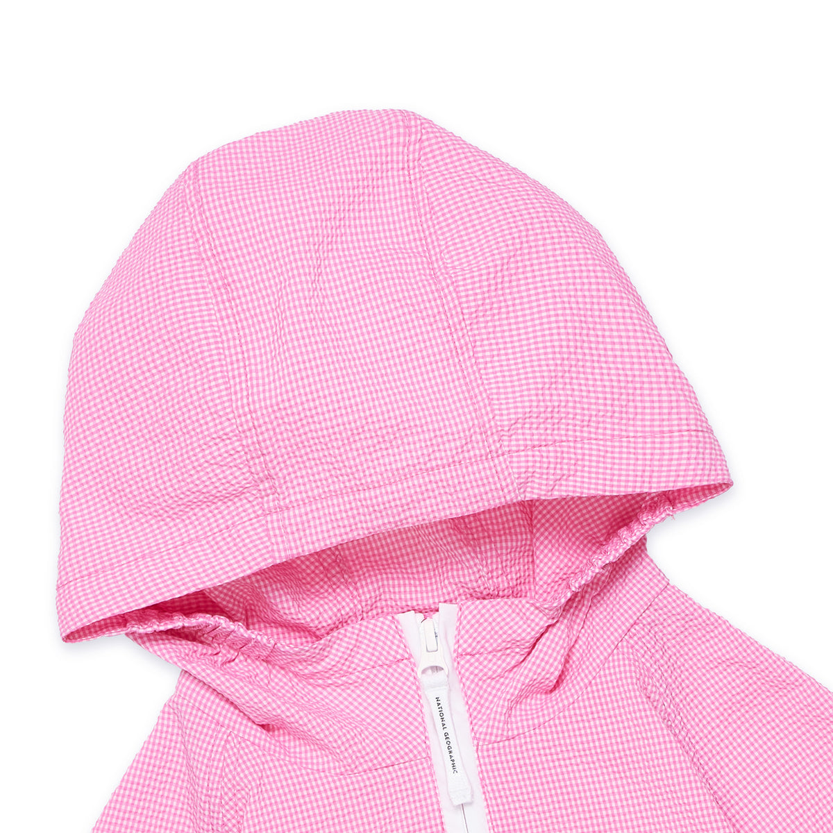 Kids Toddler Seersucker Hood Jumper