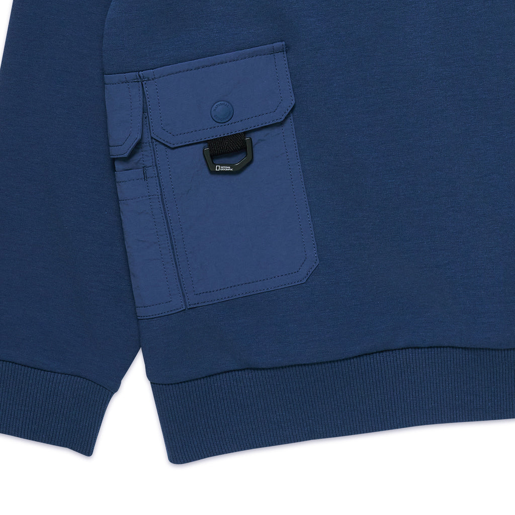 Kids Adventure Woven Mix Sweatshirt