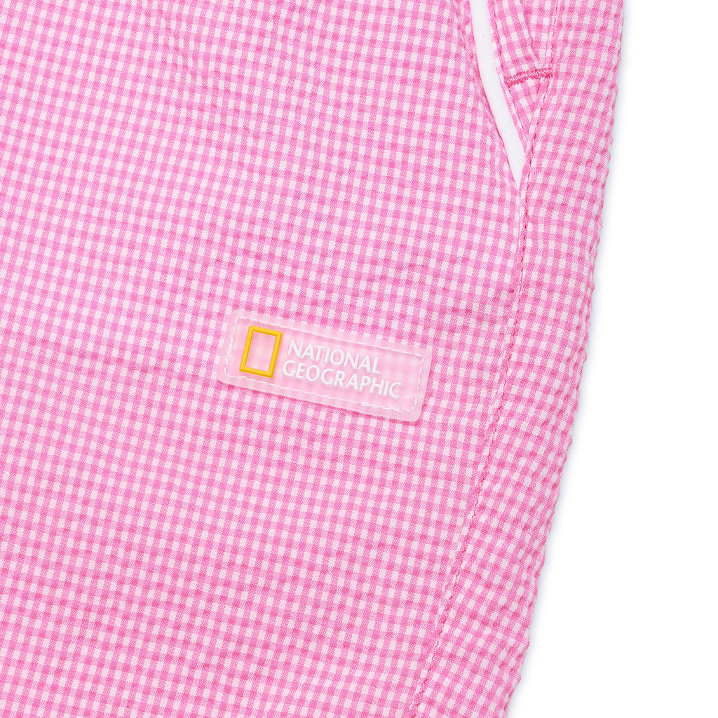 Kids Toddler Seersucker Long Shorts