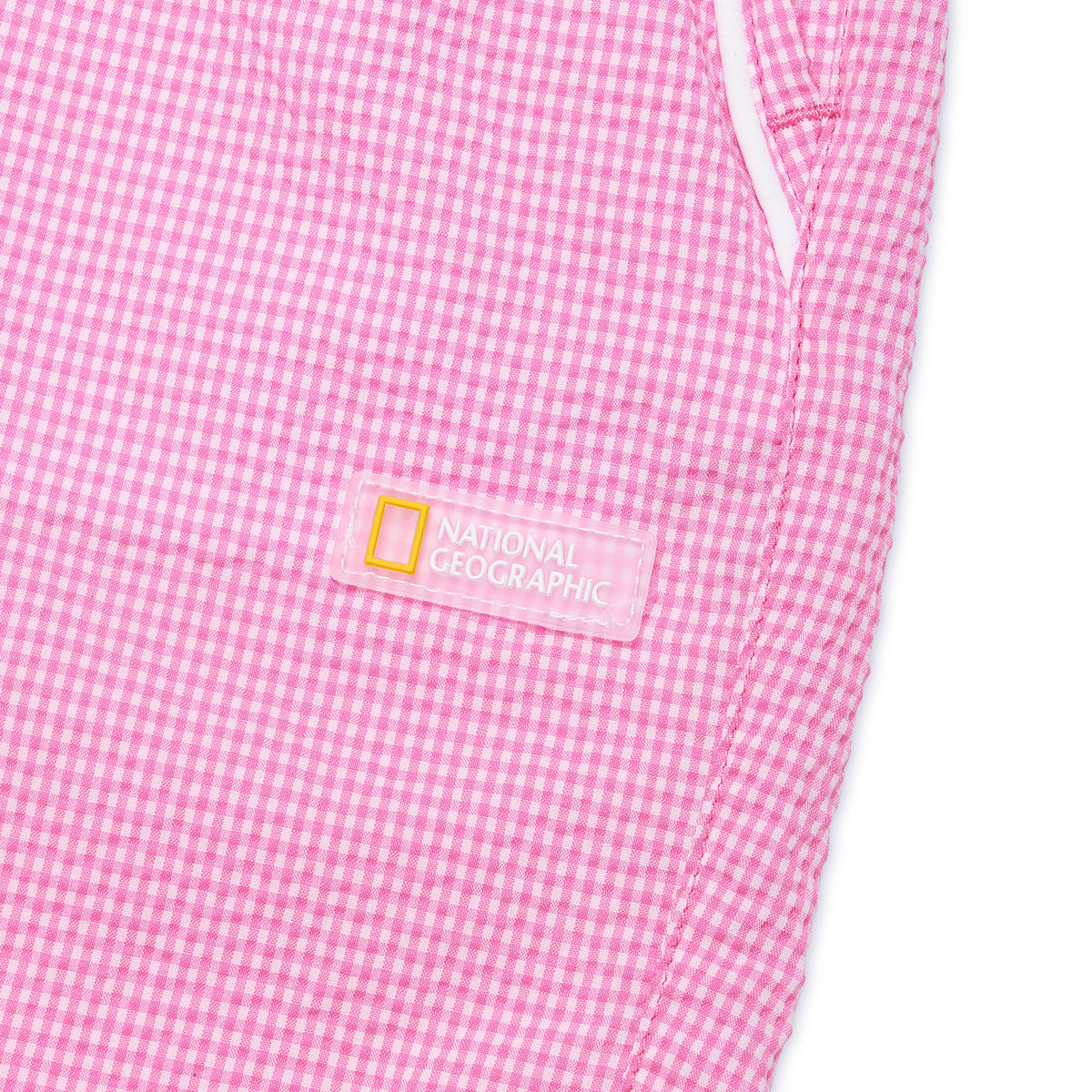 Kids Toddler Seersucker Long Shorts