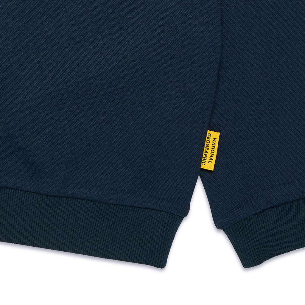 Kids Half-Zip Pique Sweatshirt