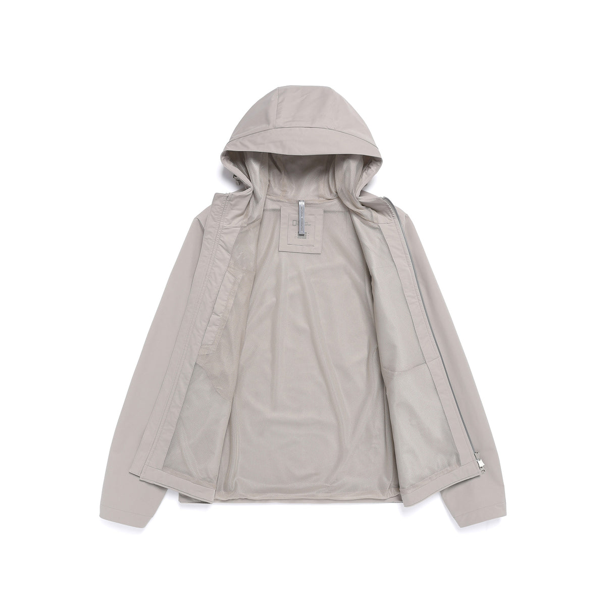 Unisex Urban Stretch Active Fit Hooded Zip-Up