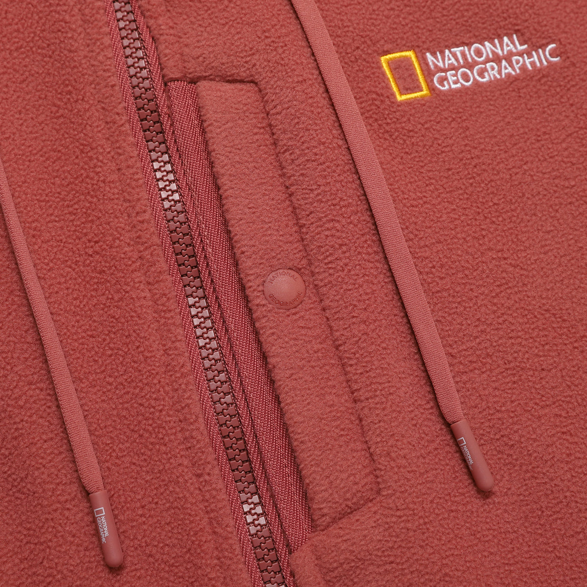Unisex Siro Micro Fleece Hooded Zip-Up Jacket