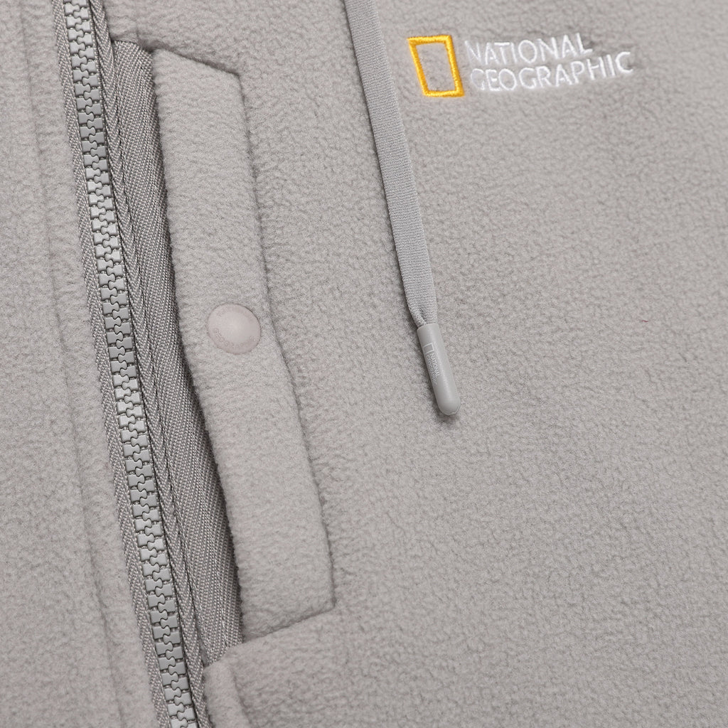 Unisex Siro Micro Fleece Hooded Zip-Up Jacket