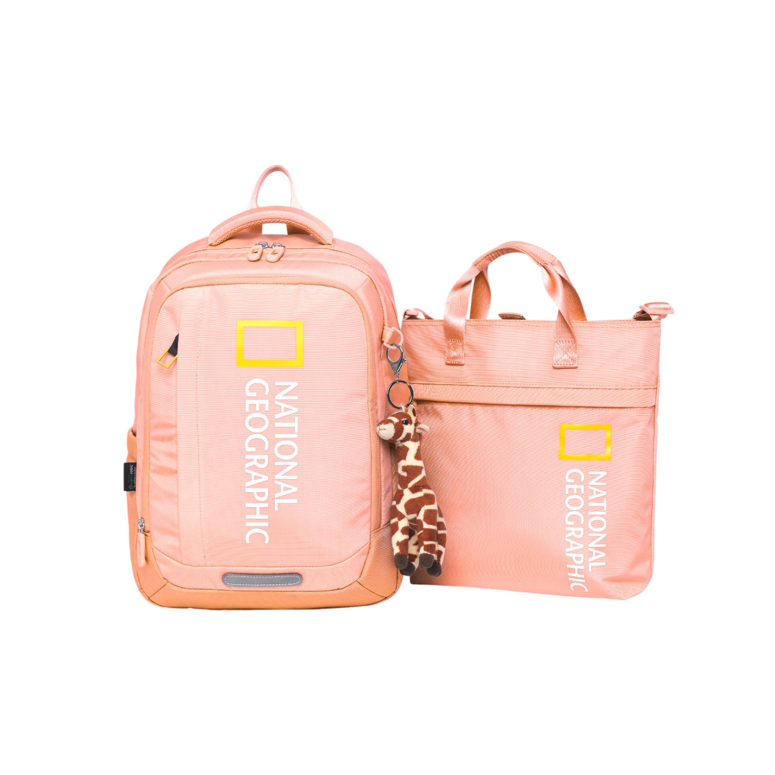KIDS NEWBIE BACKPACK W/ TOTE BAG-PINK