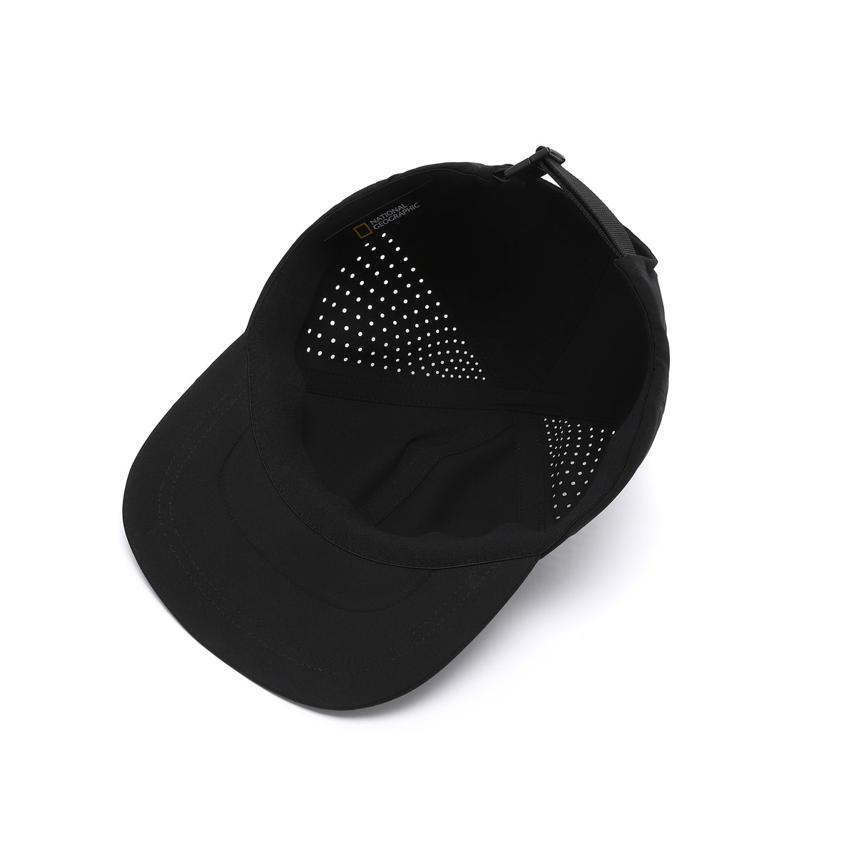 Unisex Perforated Stretch Cap - Black