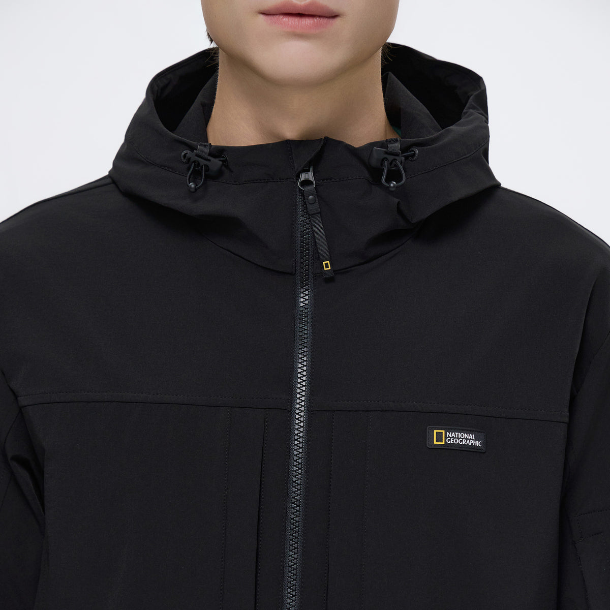 Unisex Archelon Woven Stretch Hooded Full Zip-Up Jacket