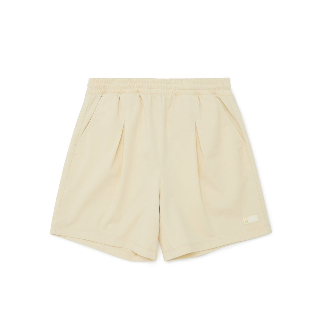 Kids Girl Half Zip-Up Collar Top & Shorts Set
