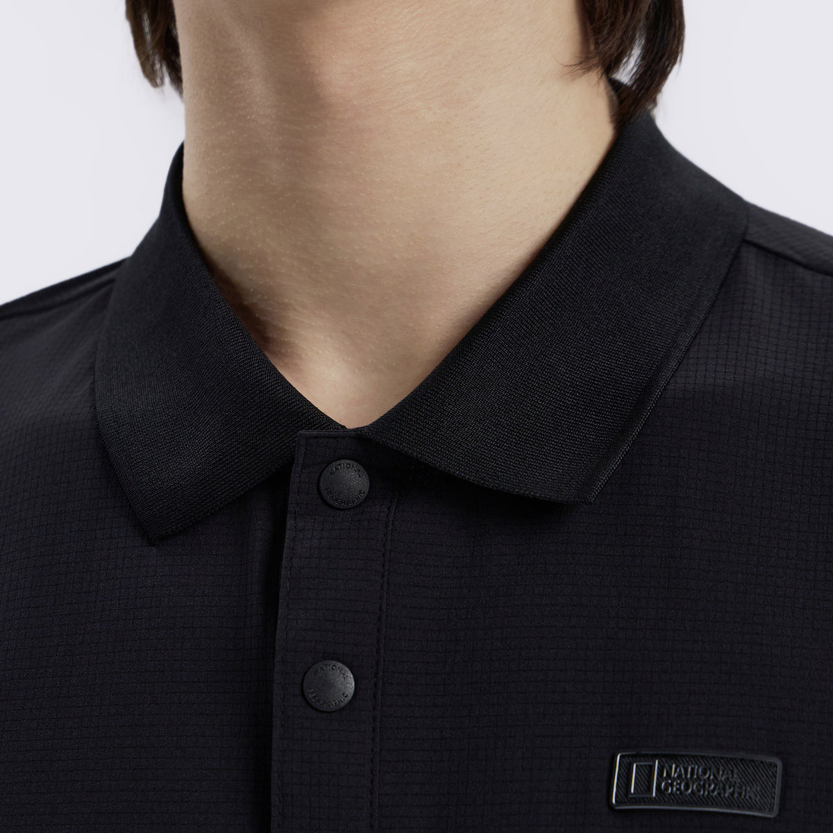 Men's Airflow Short Sleeve Poloshirt - Black