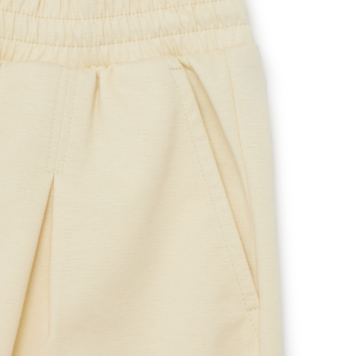 Kids Girl Half Zip-Up Collar Top & Shorts Set