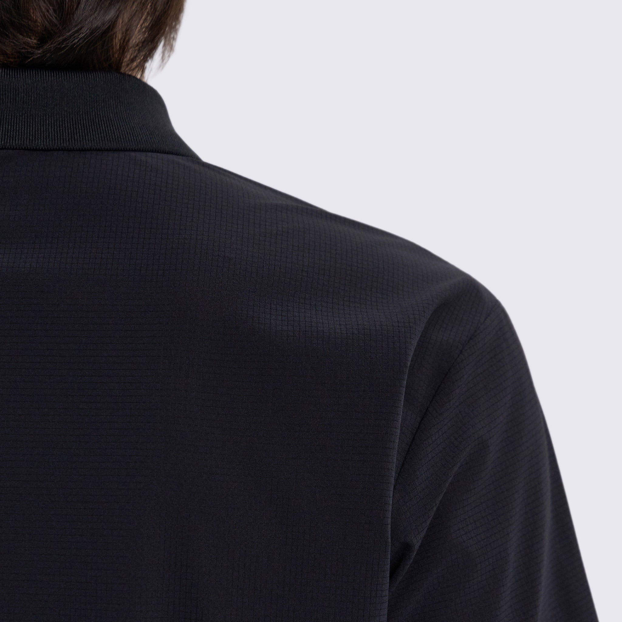 Men's Airflow Short Sleeve Poloshirt - Black