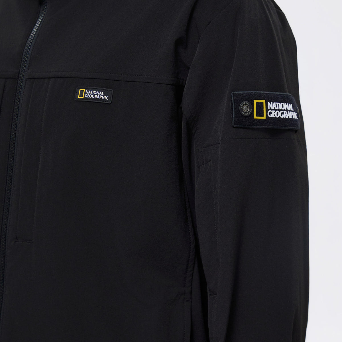 Unisex Archelon Woven Stretch Hooded Full Zip-Up Jacket