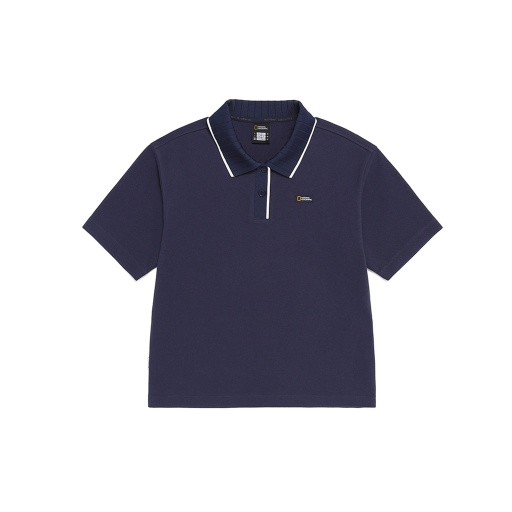 Women's Modified Pique Collared T-Shirt