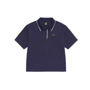 Women's Modified Pique Collared T-Shirt