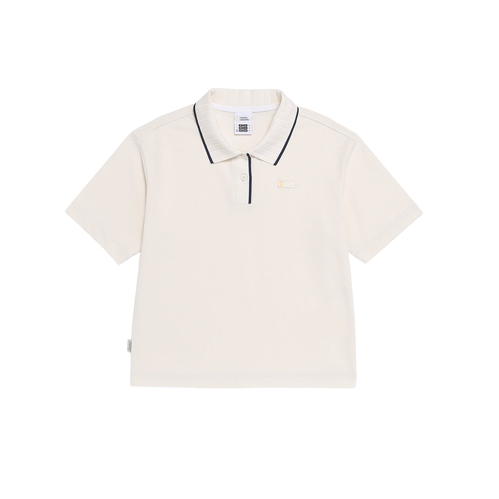 Women's Modified Pique Collared T-Shirt