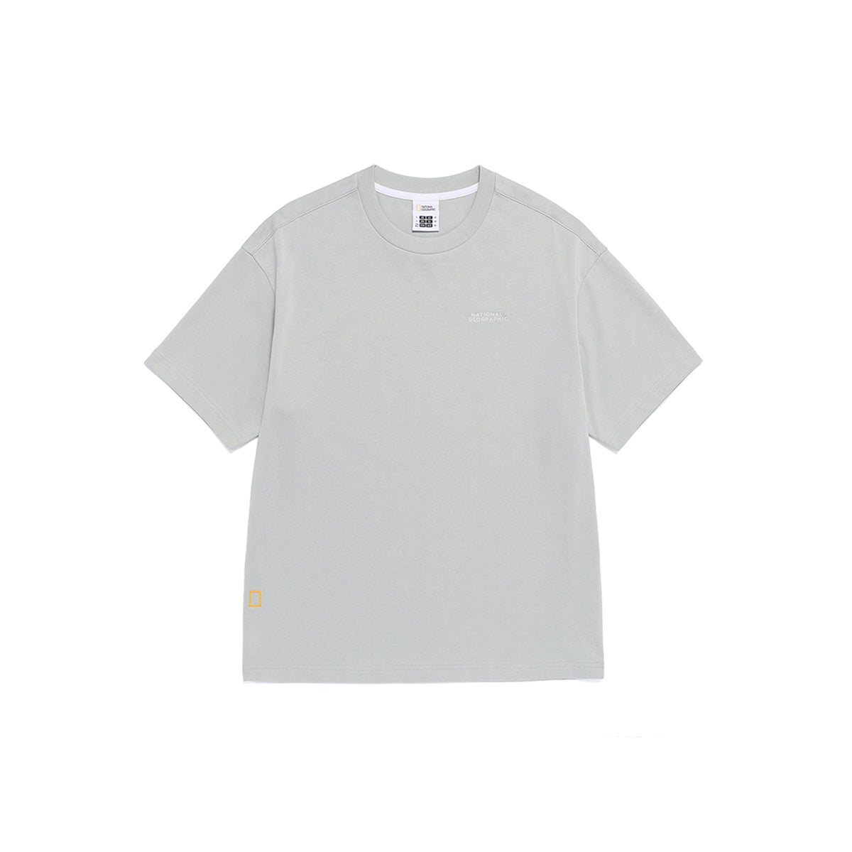 Unisex Ratel Regen African Penguin Graphic Semi Oversize T-Shirt - Light Khaki