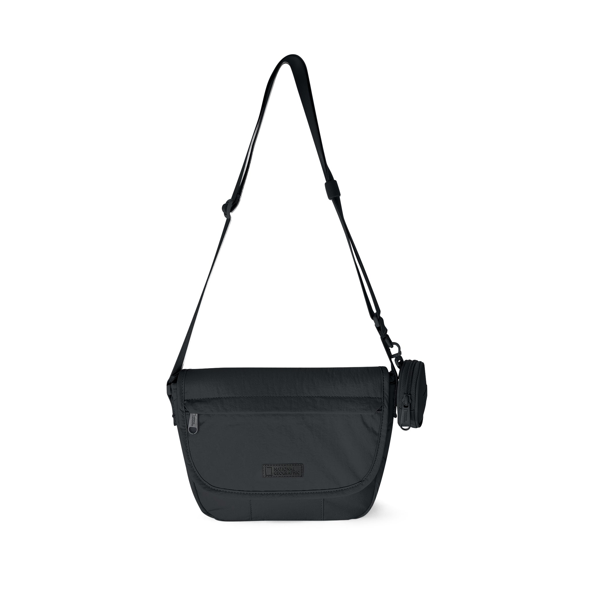 Kids Padded Cross Bag- Black