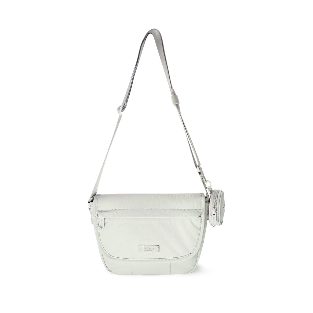 Kids Padded Cross Bag- Beige