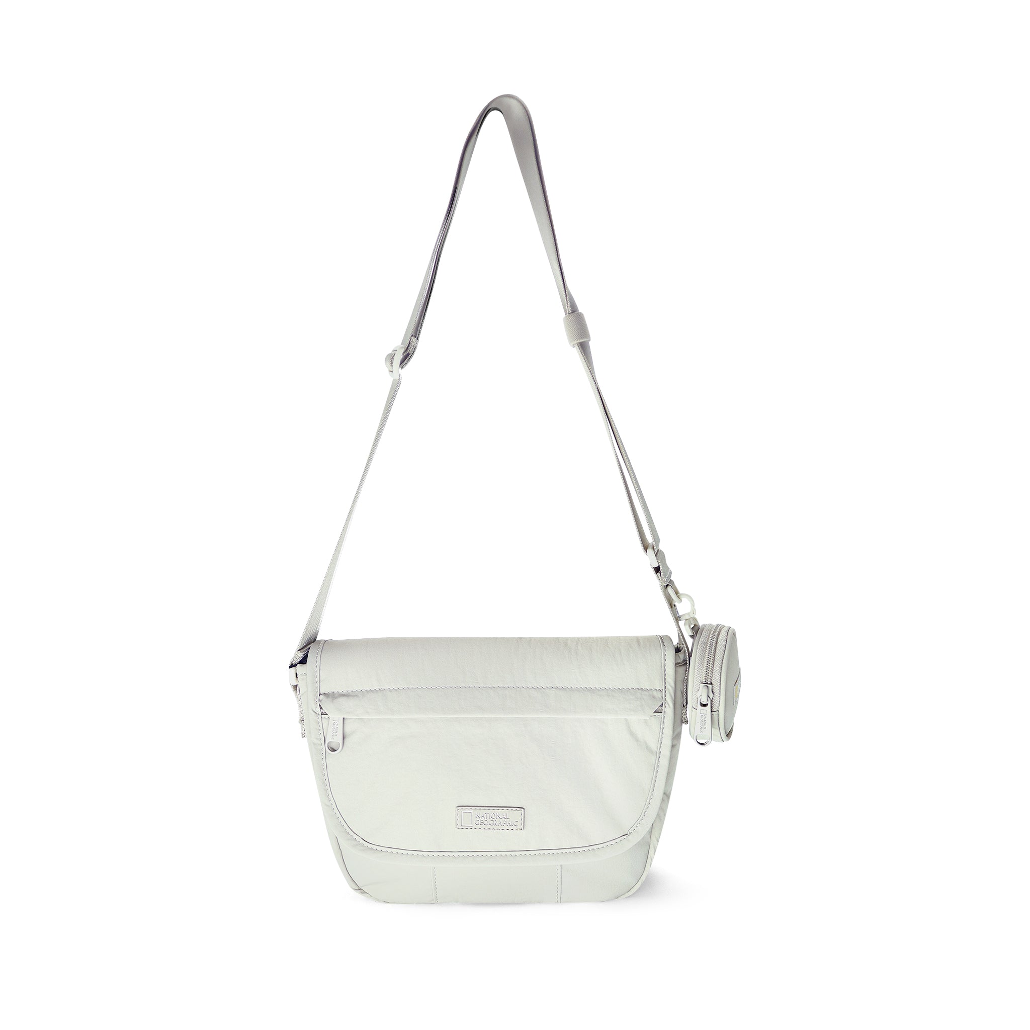 Kids Padded Cross Bag- Beige