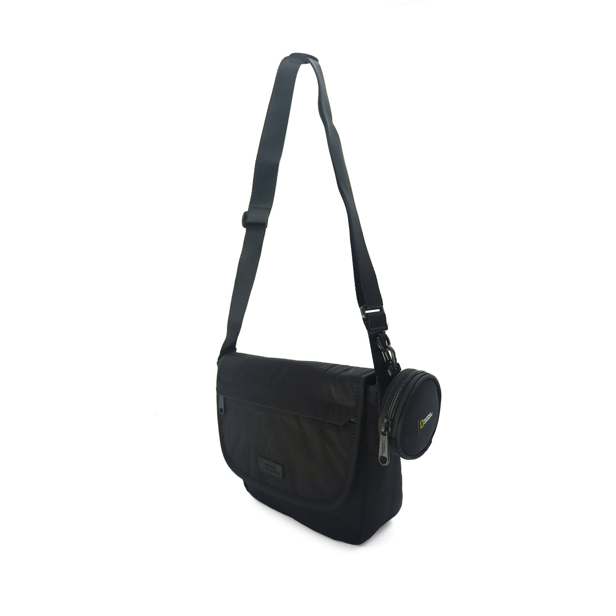 Kids Padded Cross Bag- Black