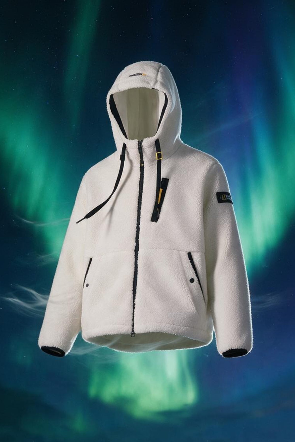 Unisex Costoni Hooded Fleece Jacket