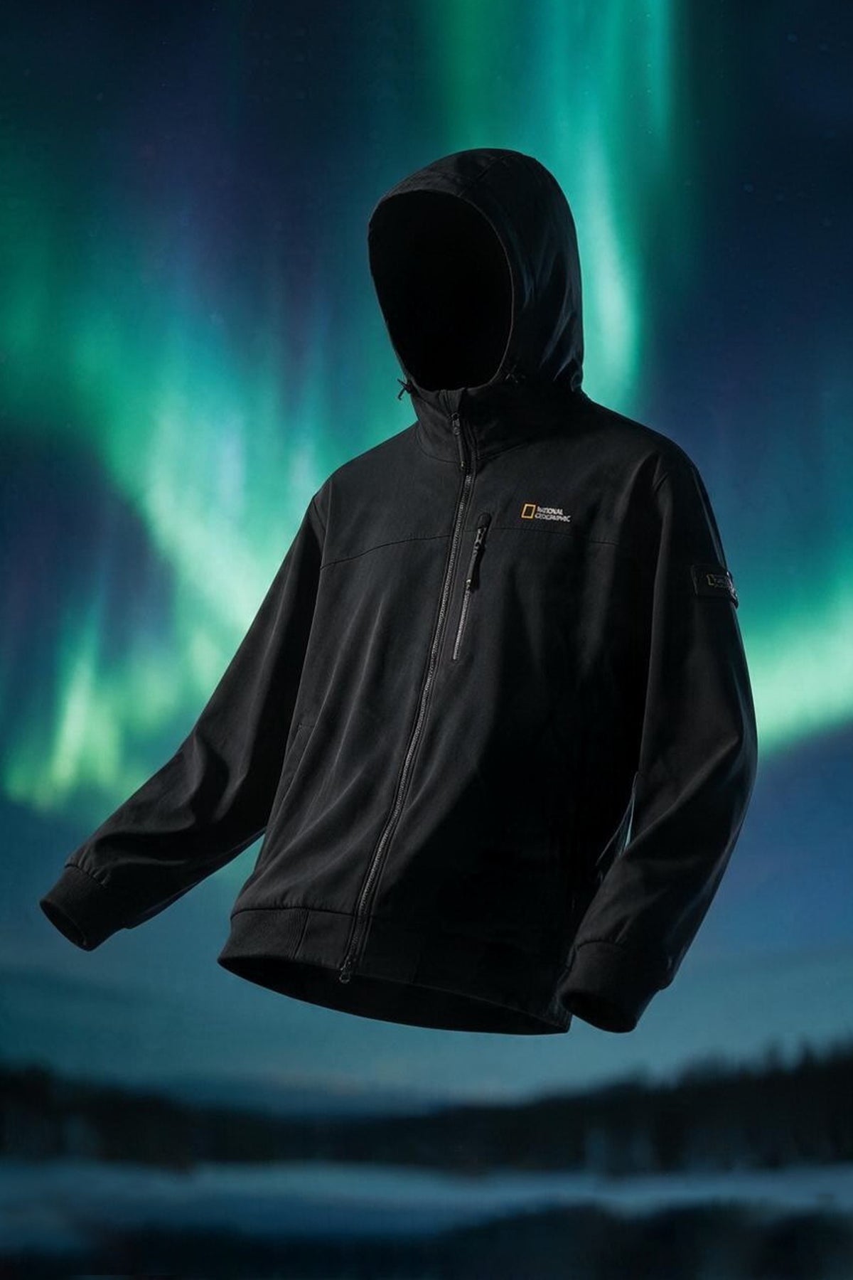 Unisex Archelon Double-Warm Brushed Woven Hooded Full Zip Jacket