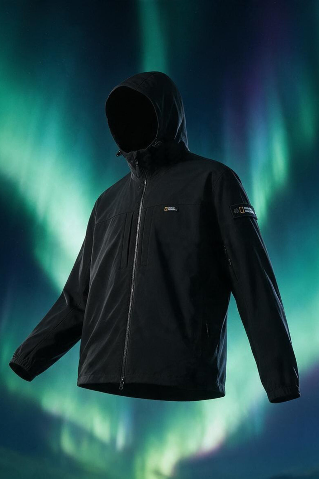 Unisex Archelon Woven Stretch Hooded Full Zip-Up Jacket
