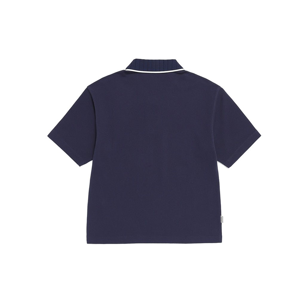 Women's Modified Pique Collared T-Shirt
