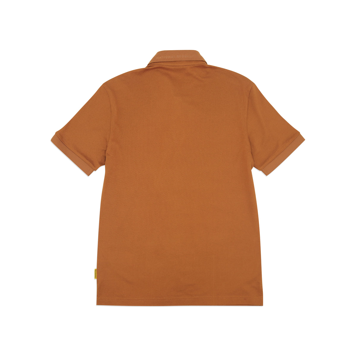 Unisex Pique Poloshirt W/ Small Logo- Camel