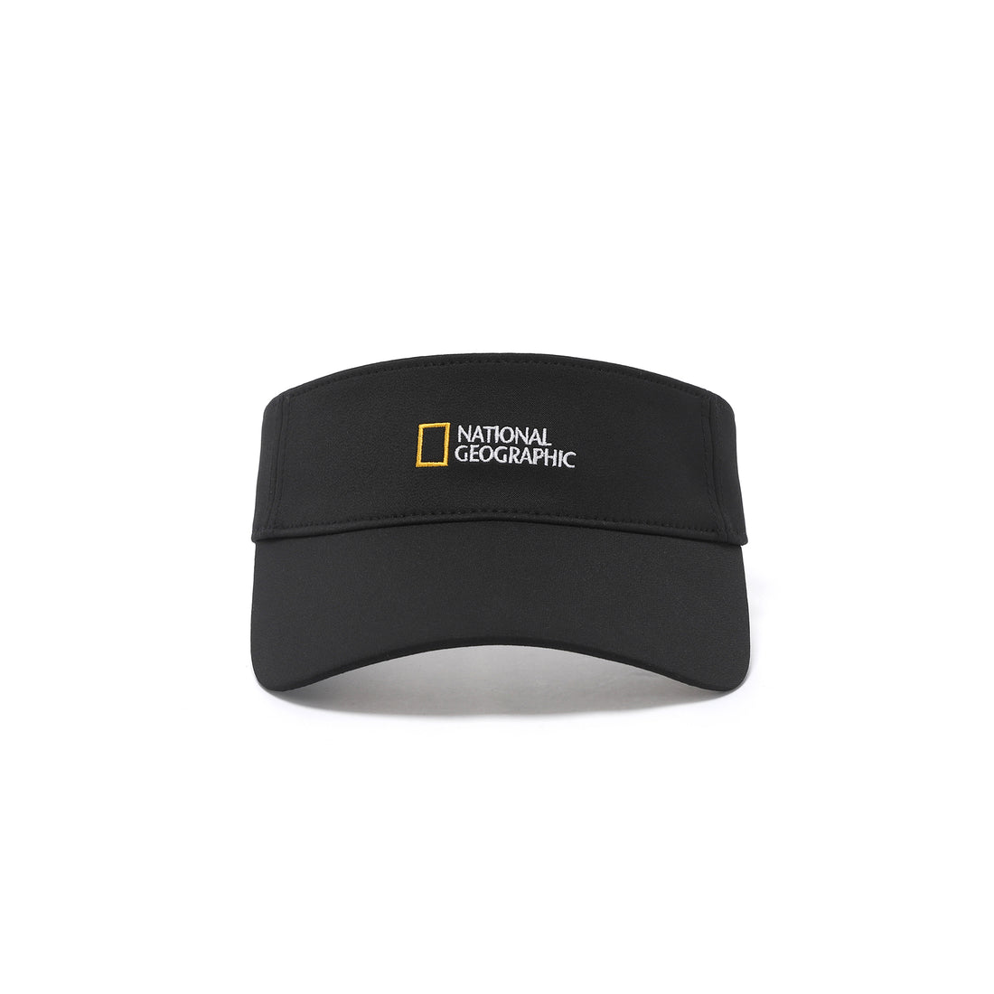 Unisex Small Logo Sun Visor Hat - Black