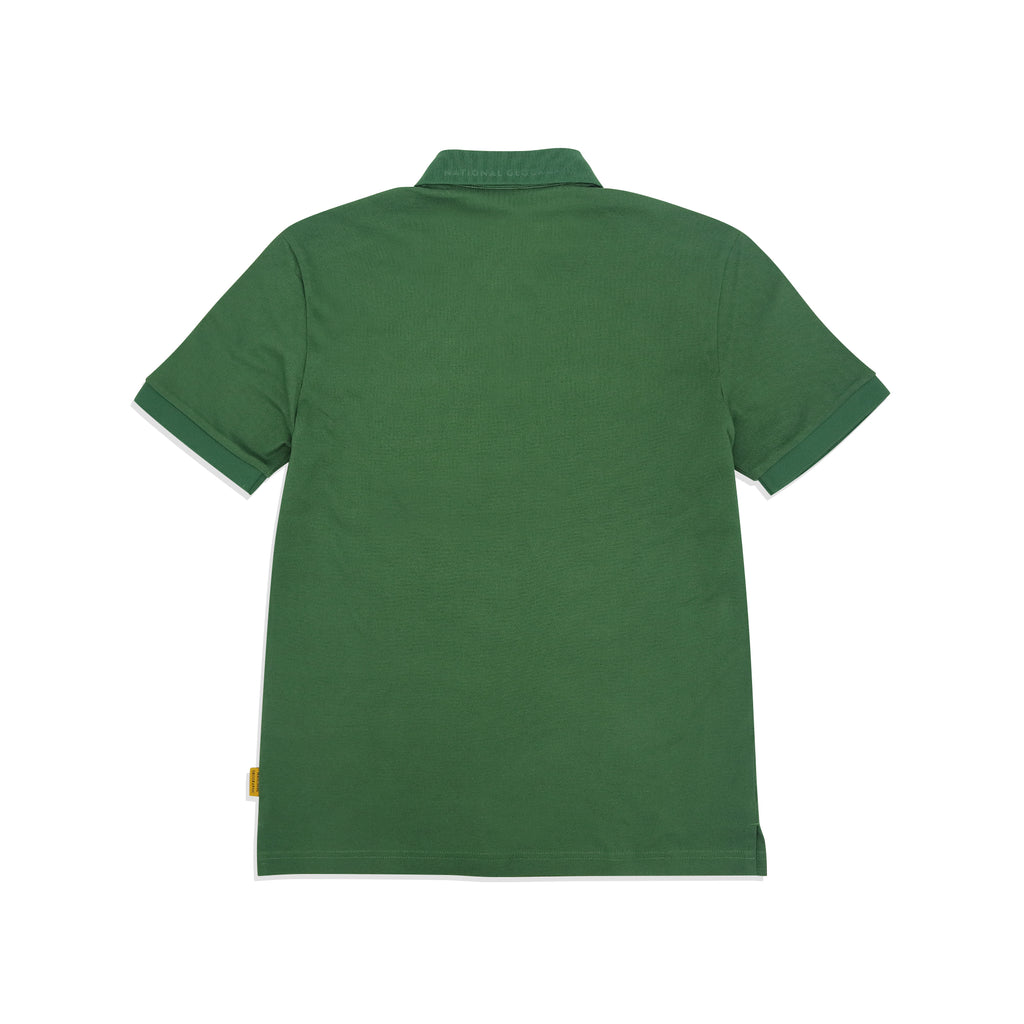 Unisex Pique Poloshirt W/ Small Logo- Pkgreen