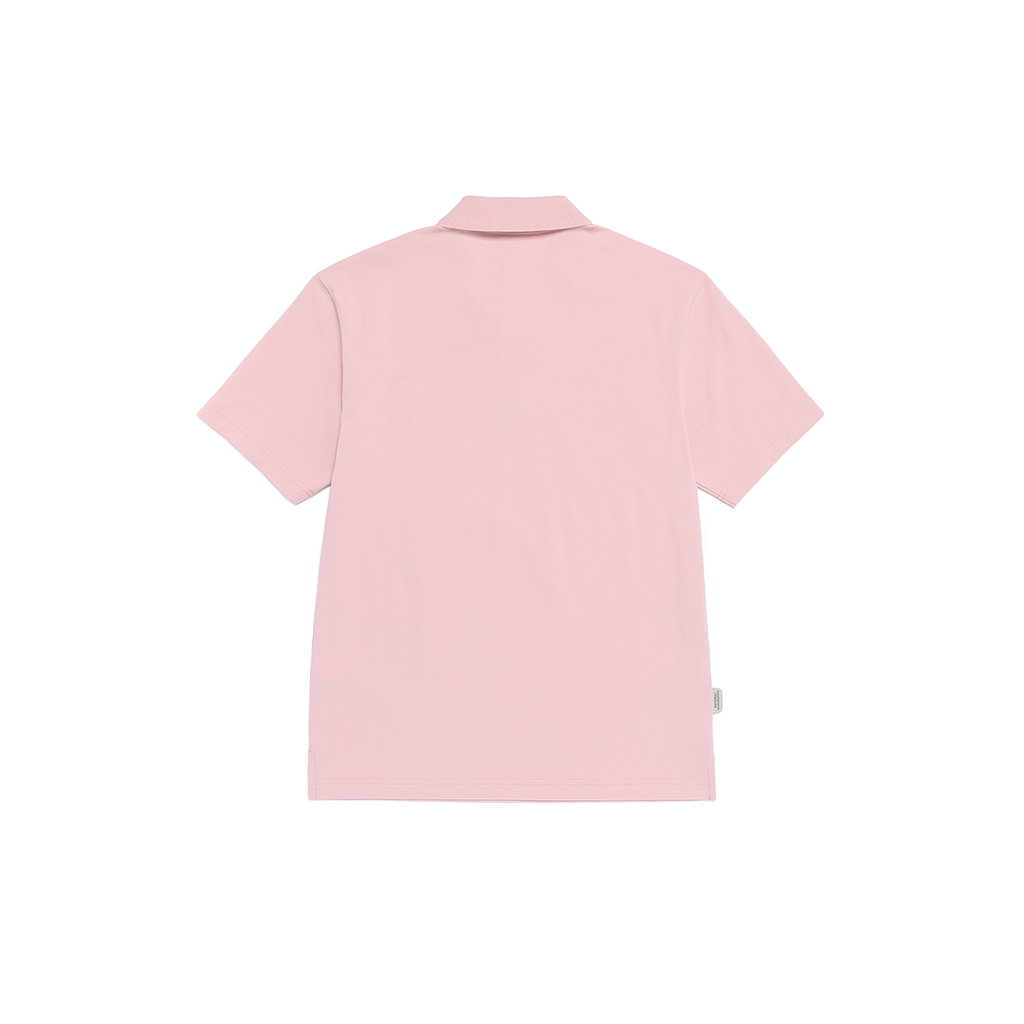 Unisex Caridi Pique Collared T-Shirt
