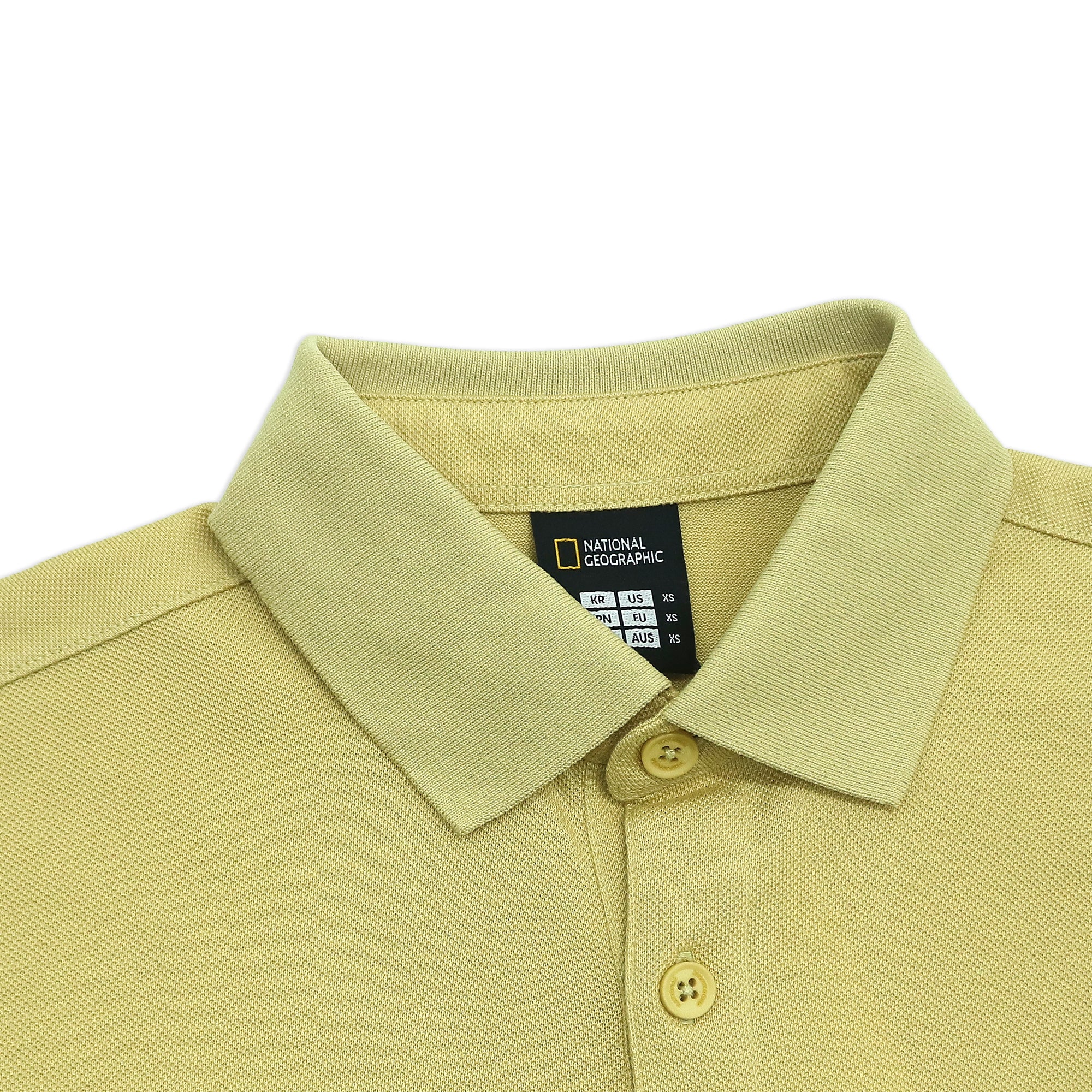 Unisex Pique Poloshirt W/ Small Logo- Olive Green
