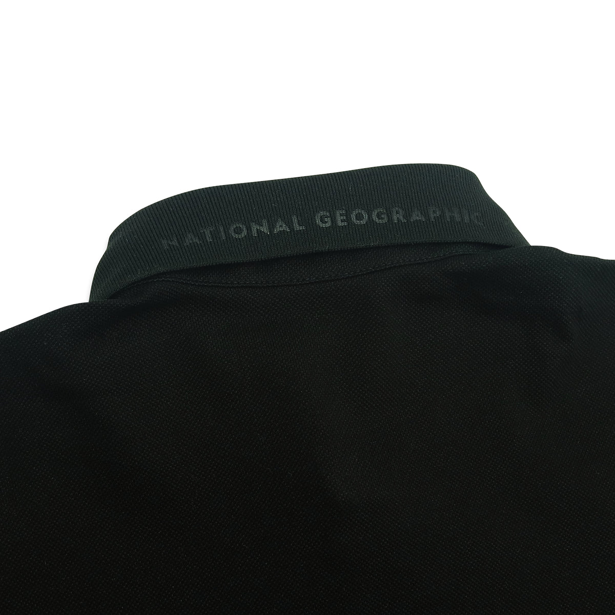 Unisex Pique Poloshirt W/ Small Logo- Black