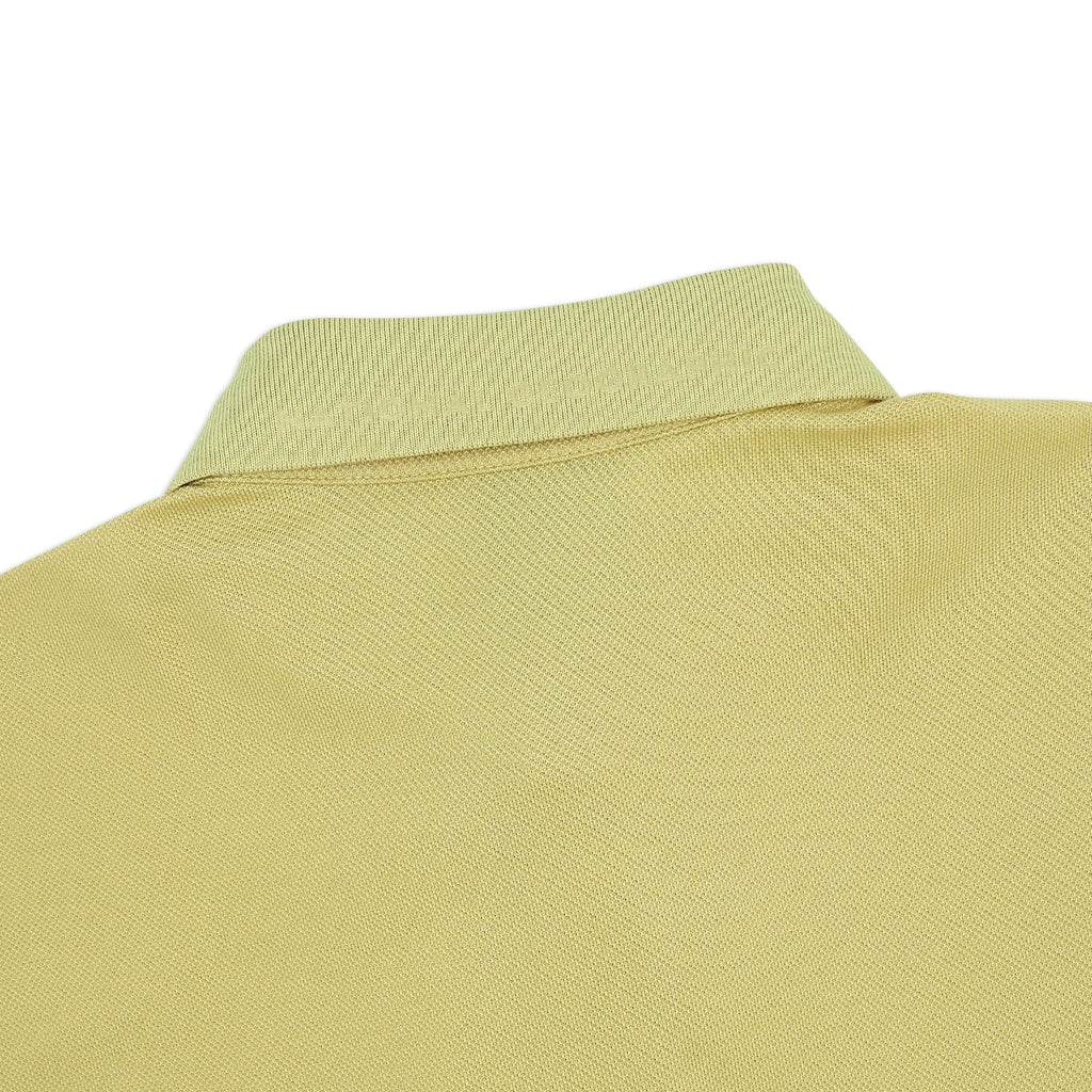 Unisex Pique Poloshirt W/ Small Logo- Olive Green