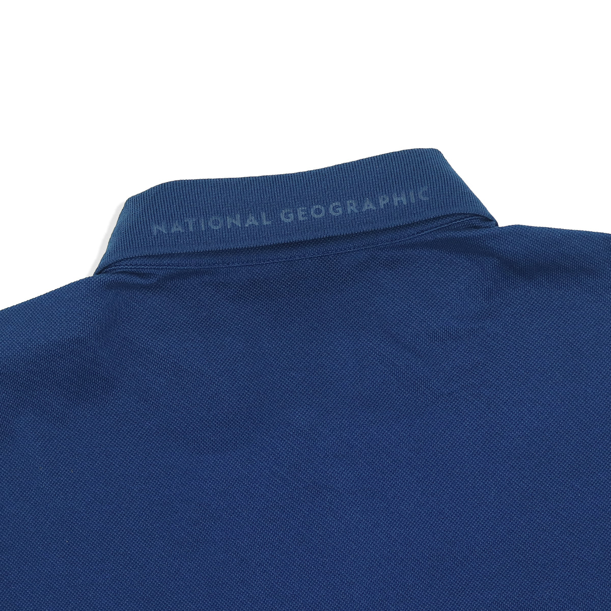 Unisex Pique Poloshirt W/ Small Logo- D/ Blue