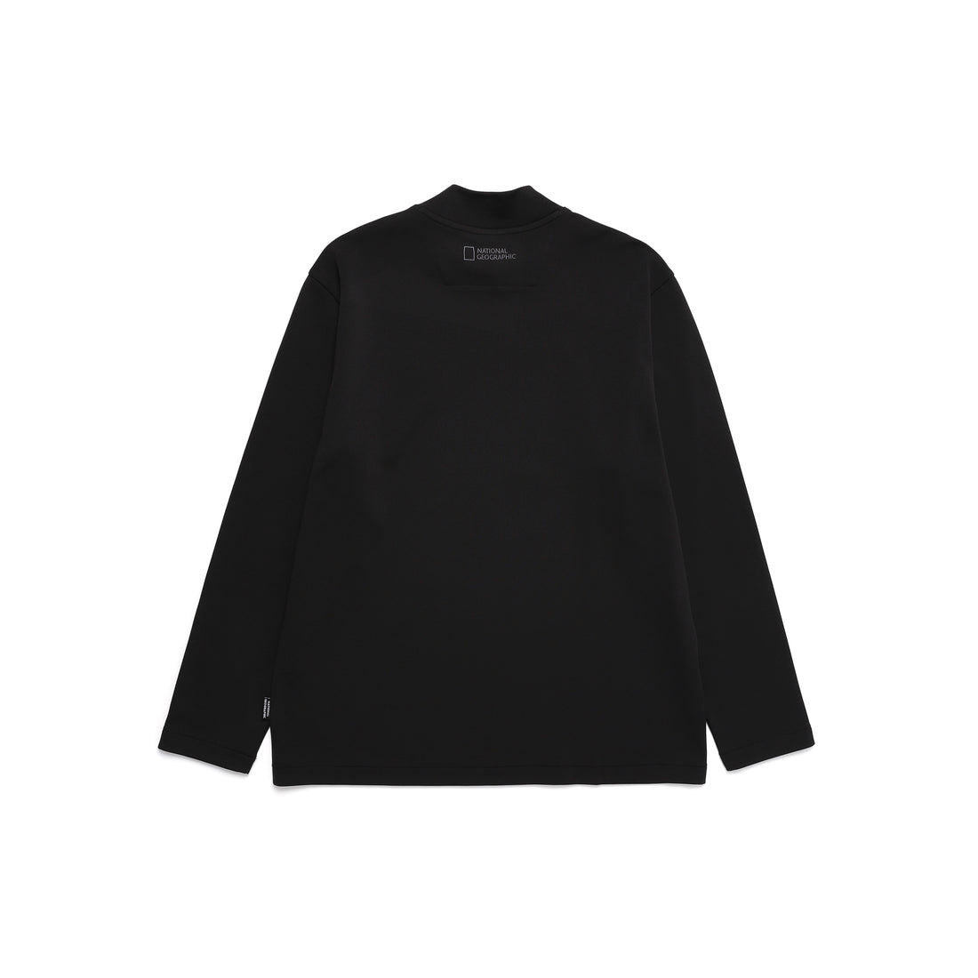 MEN'S URBAN CITY MOCK NECK T-SHIRT- CARBON BLACK