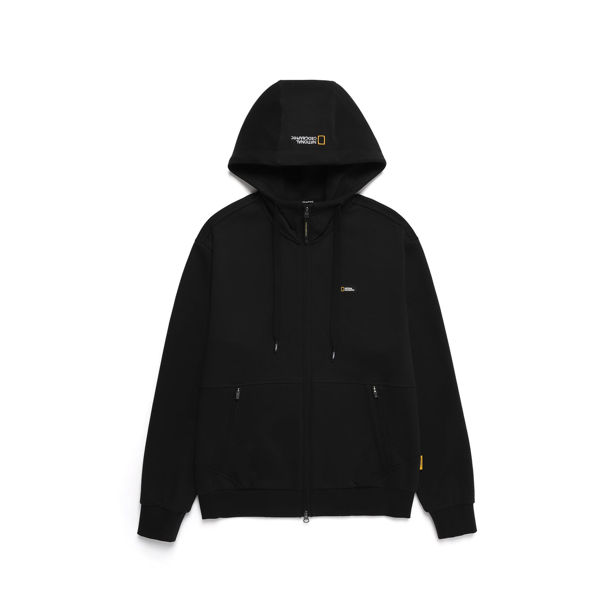 Unisex Pintail Zip-Up Hoodie- Carbon Black