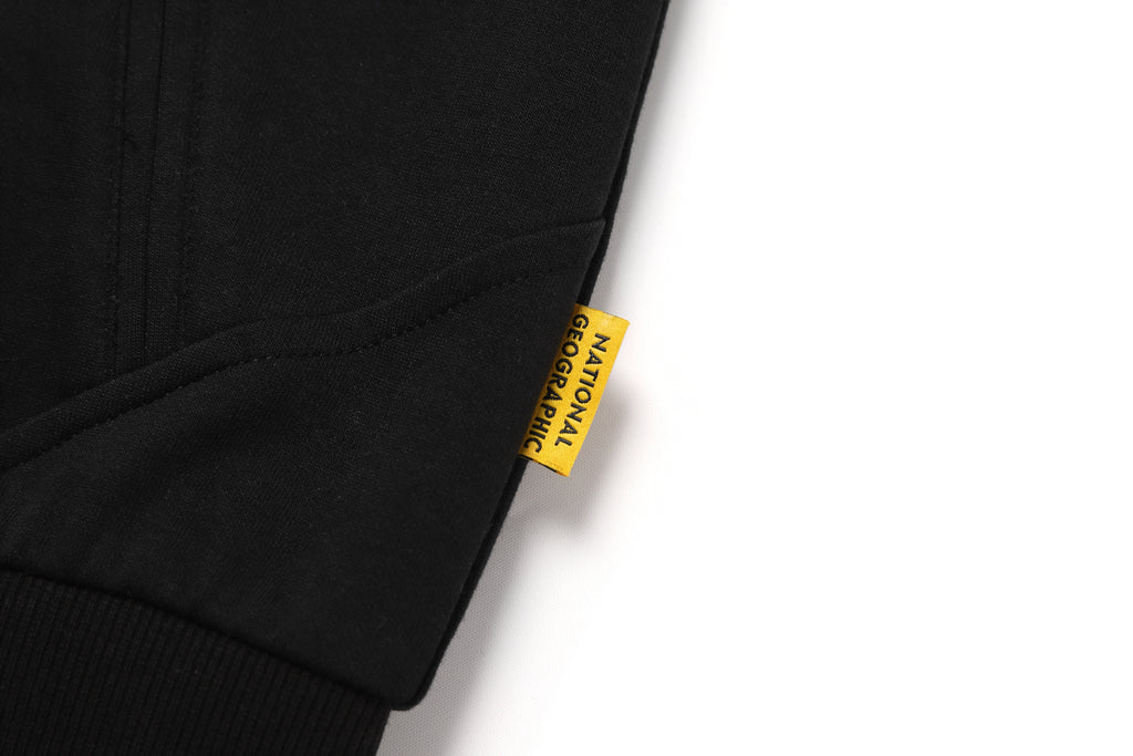 Unisex Pintail Zip-Up Hoodie- Carbon Black