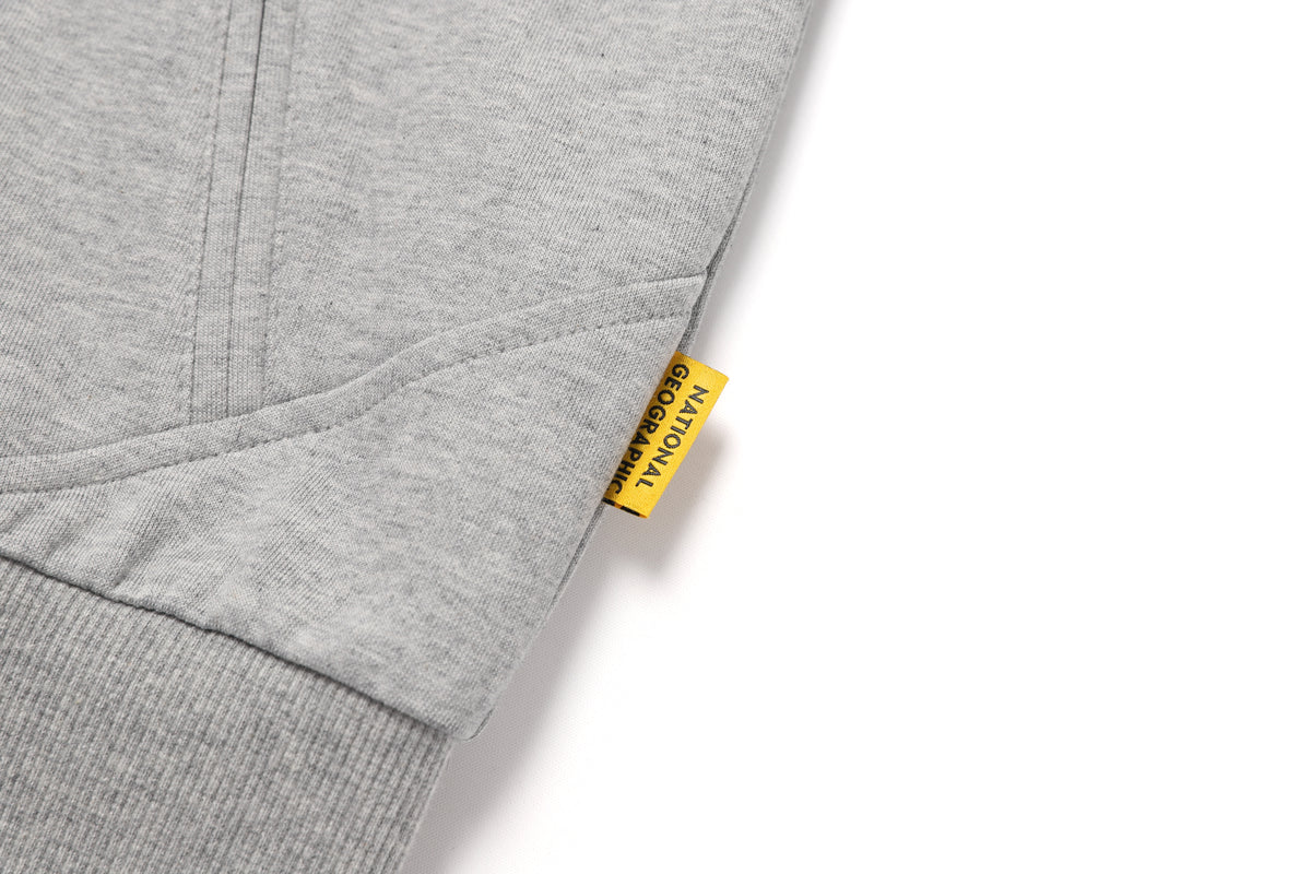 Unisex Pintail Zip-Up Hoodie- M/Grey