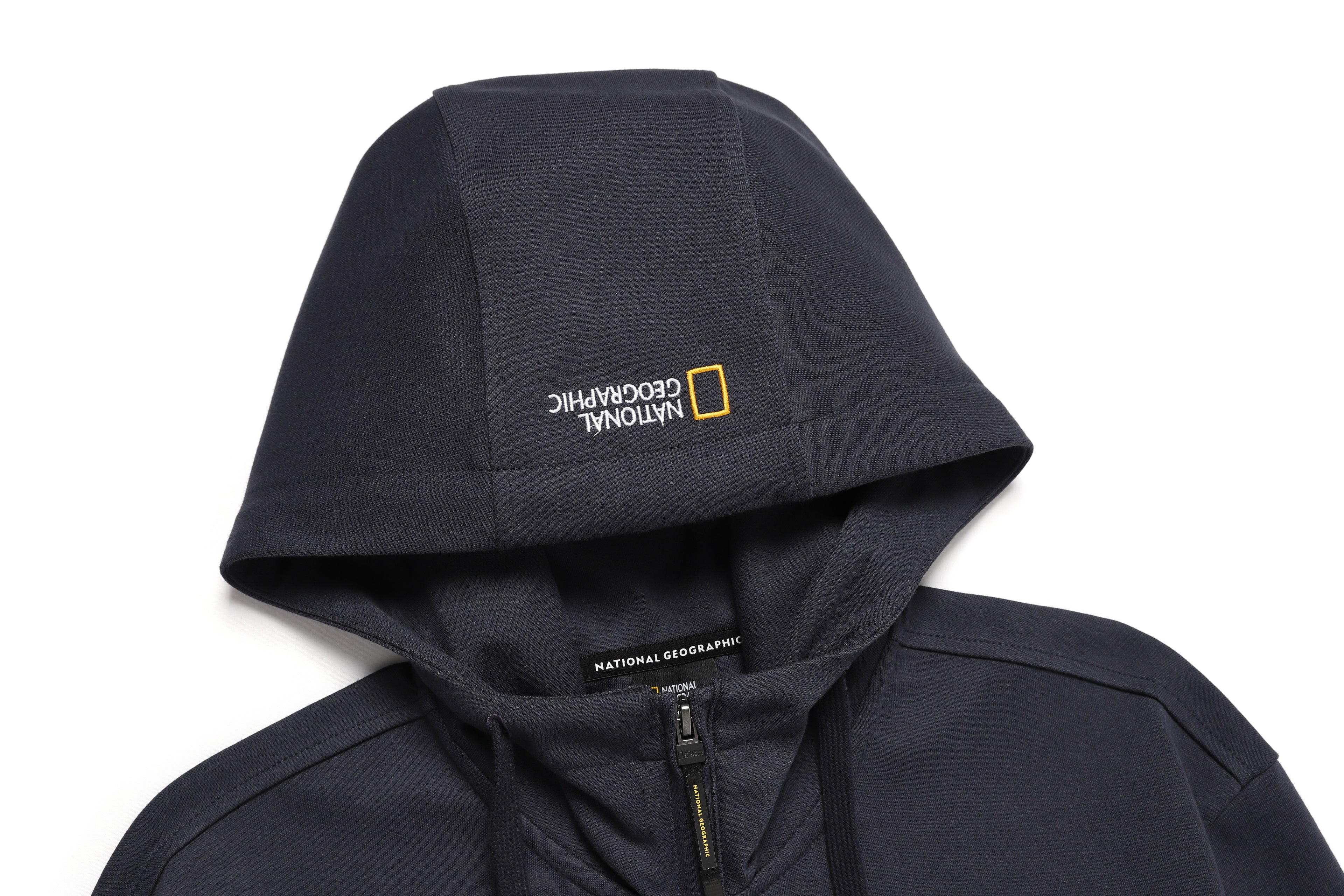 Unisex Pintail Zip-Up Hoodie- Navy Blue