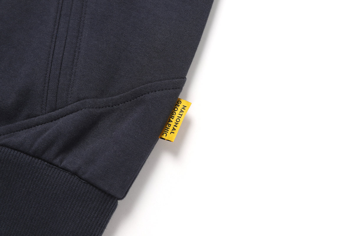 Unisex Pintail Zip-Up Hoodie- Navy Blue