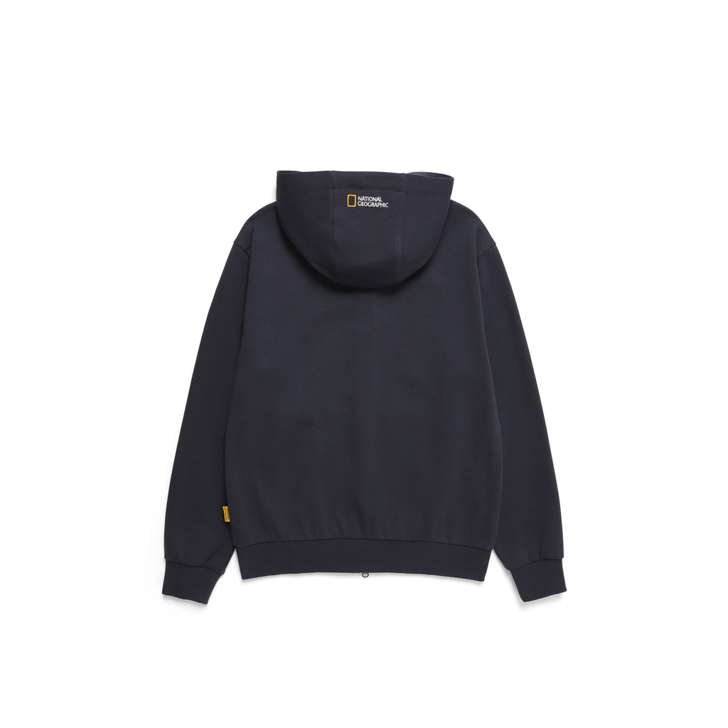 Unisex Pintail Zip-Up Hoodie- Navy Blue