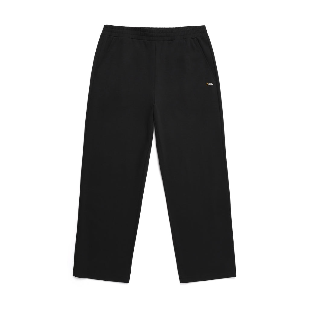 Unisex Pintail Straight Sweatpants-Carbon Black