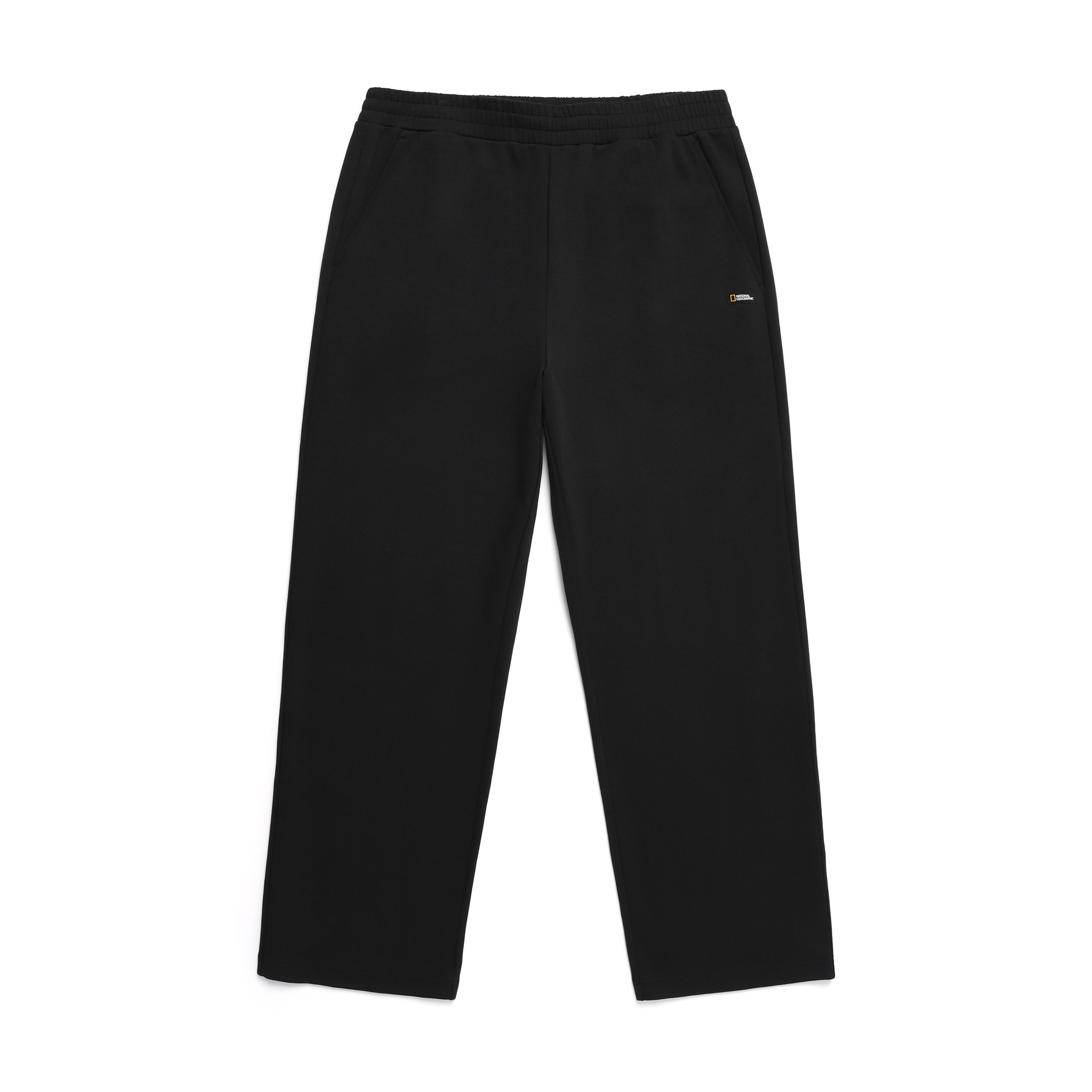 Unisex Pintail Straight Sweatpants-Carbon Black