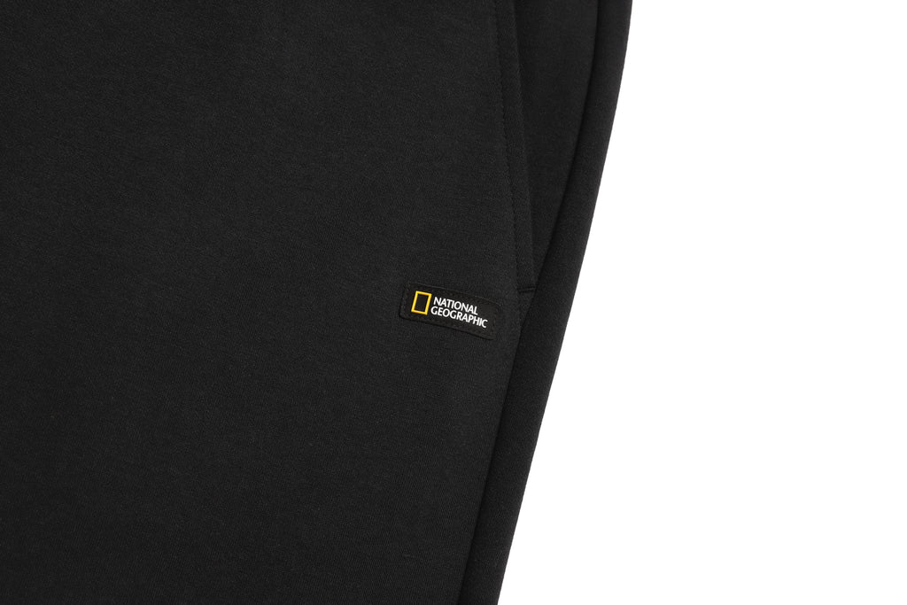 Unisex Pintail Straight Sweatpants-Carbon Black