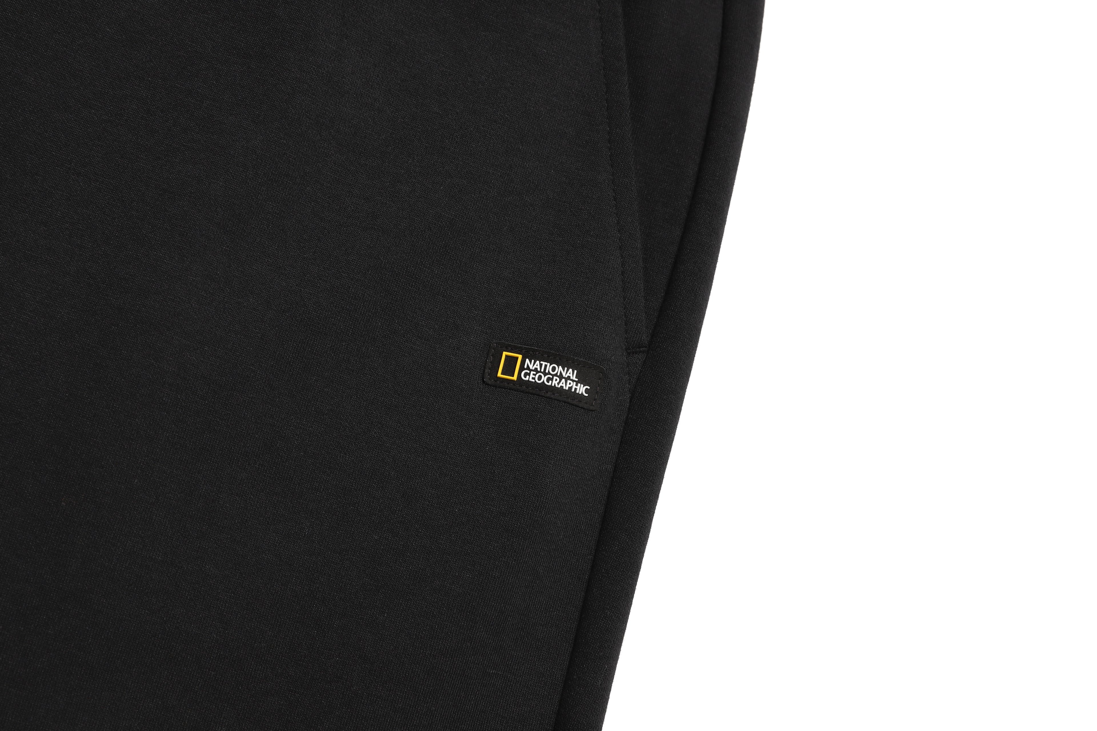 Unisex Pintail Straight Sweatpants-Carbon Black