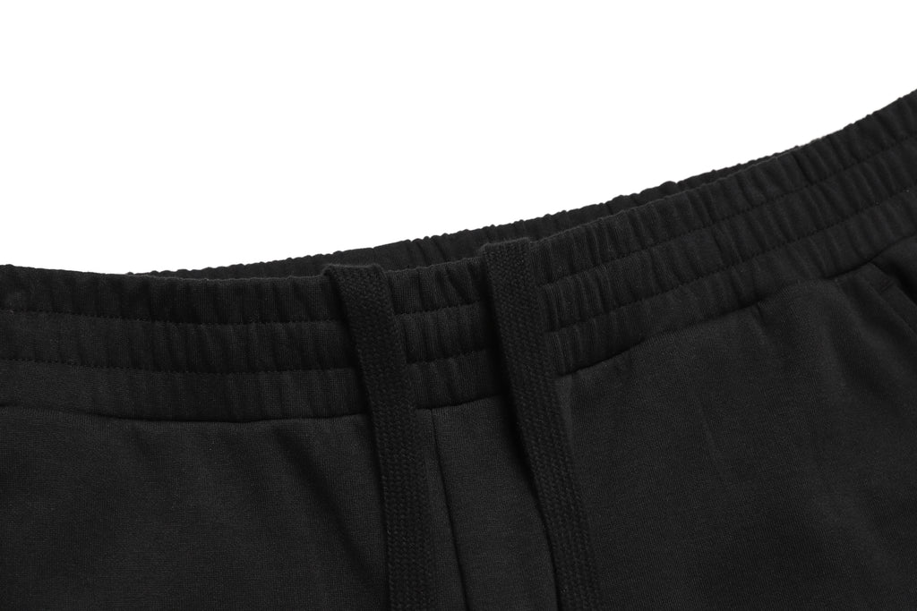 Unisex Pintail Straight Sweatpants-Carbon Black
