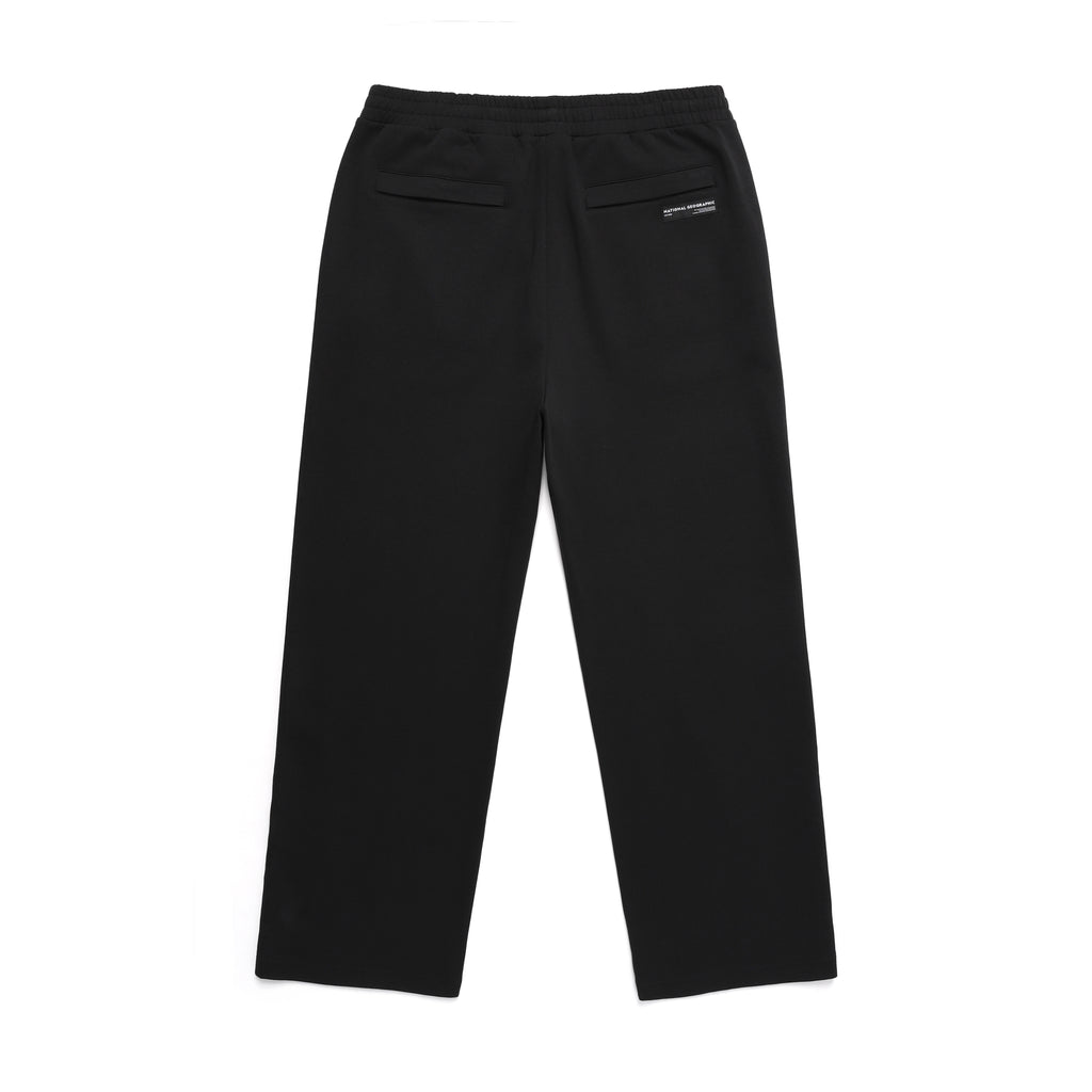 Unisex Pintail Straight Sweatpants-Carbon Black